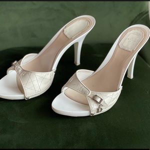 Dior white Heels size 41